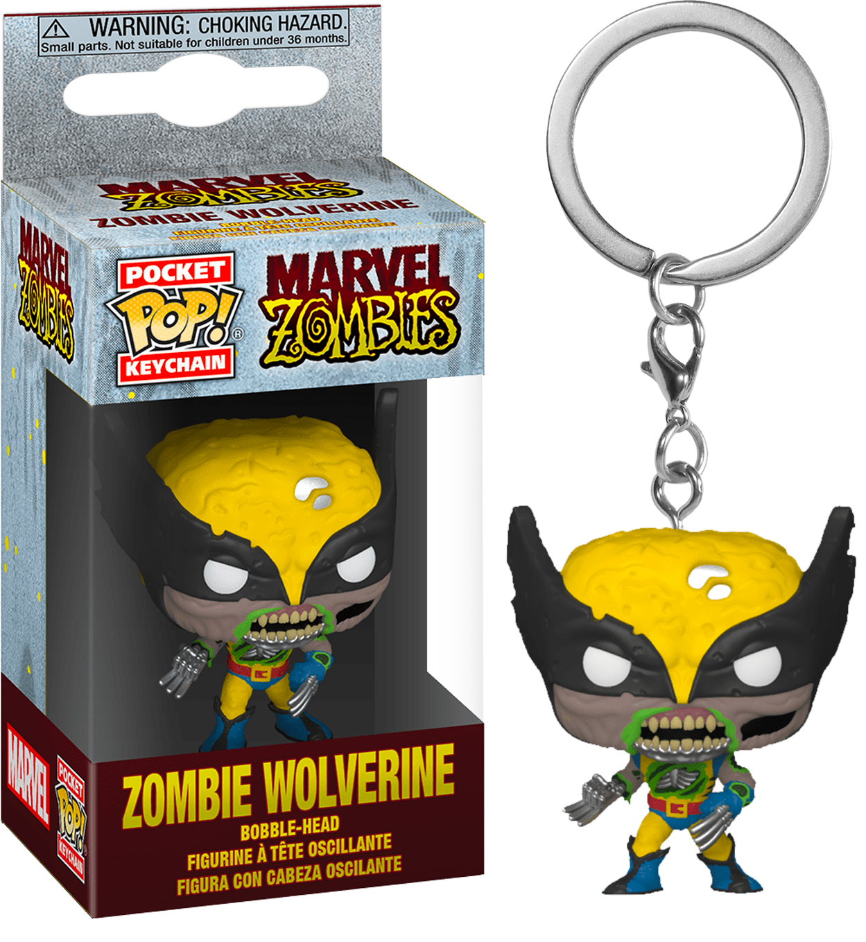 Funko Pocket POP Keychain Marvel Zombies Wolverine